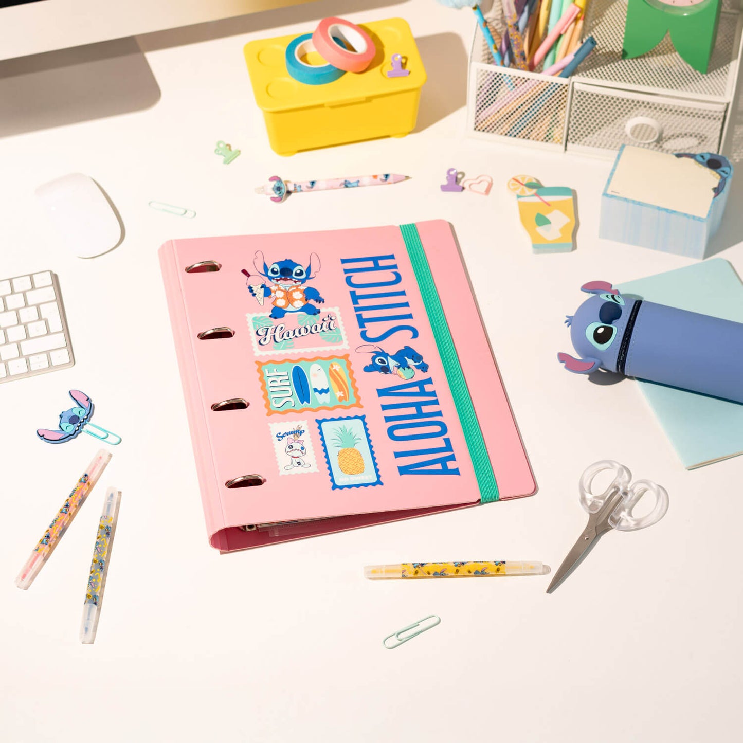 Carpeta De Anillas Stitch Disney