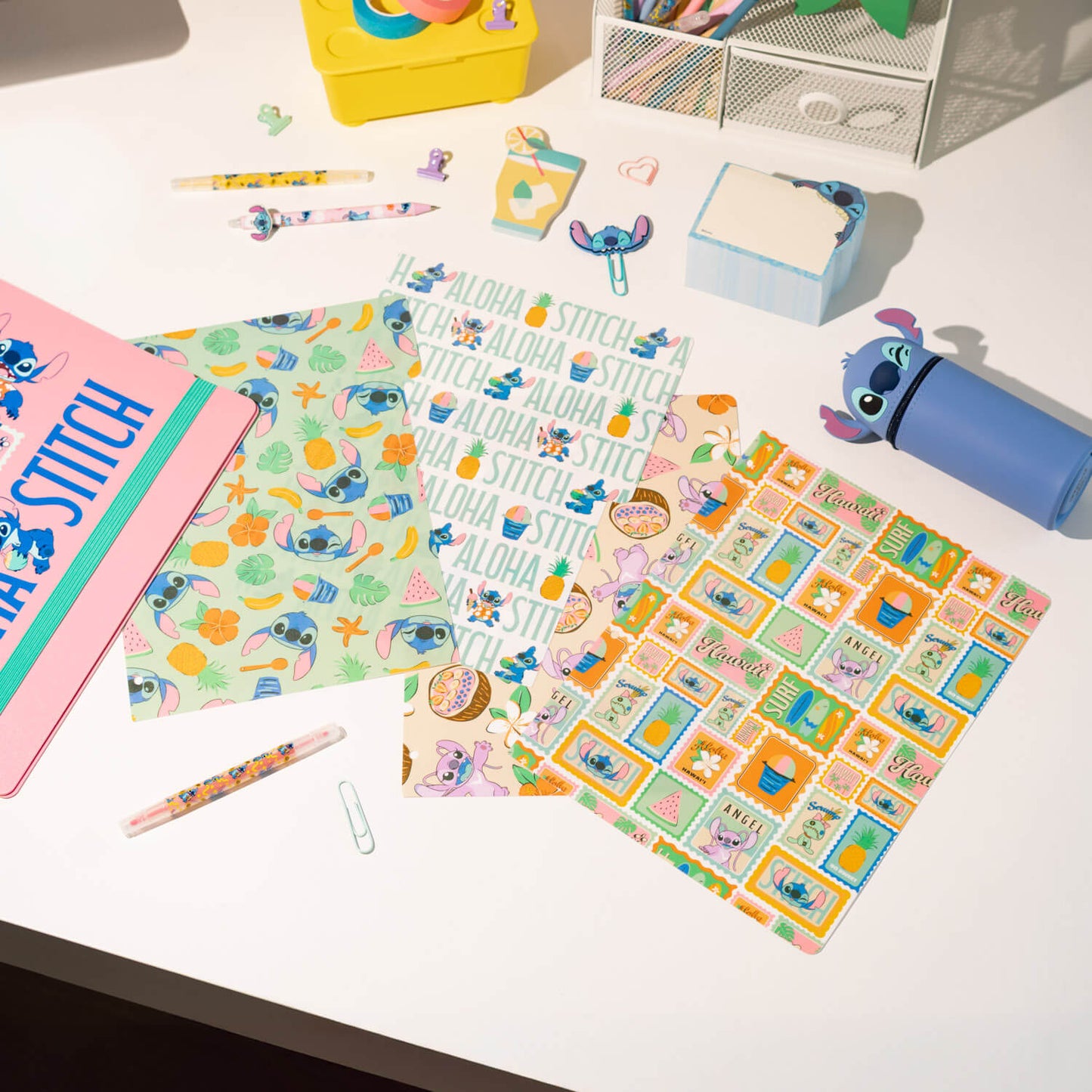 Carpeta De Anillas Stitch Disney