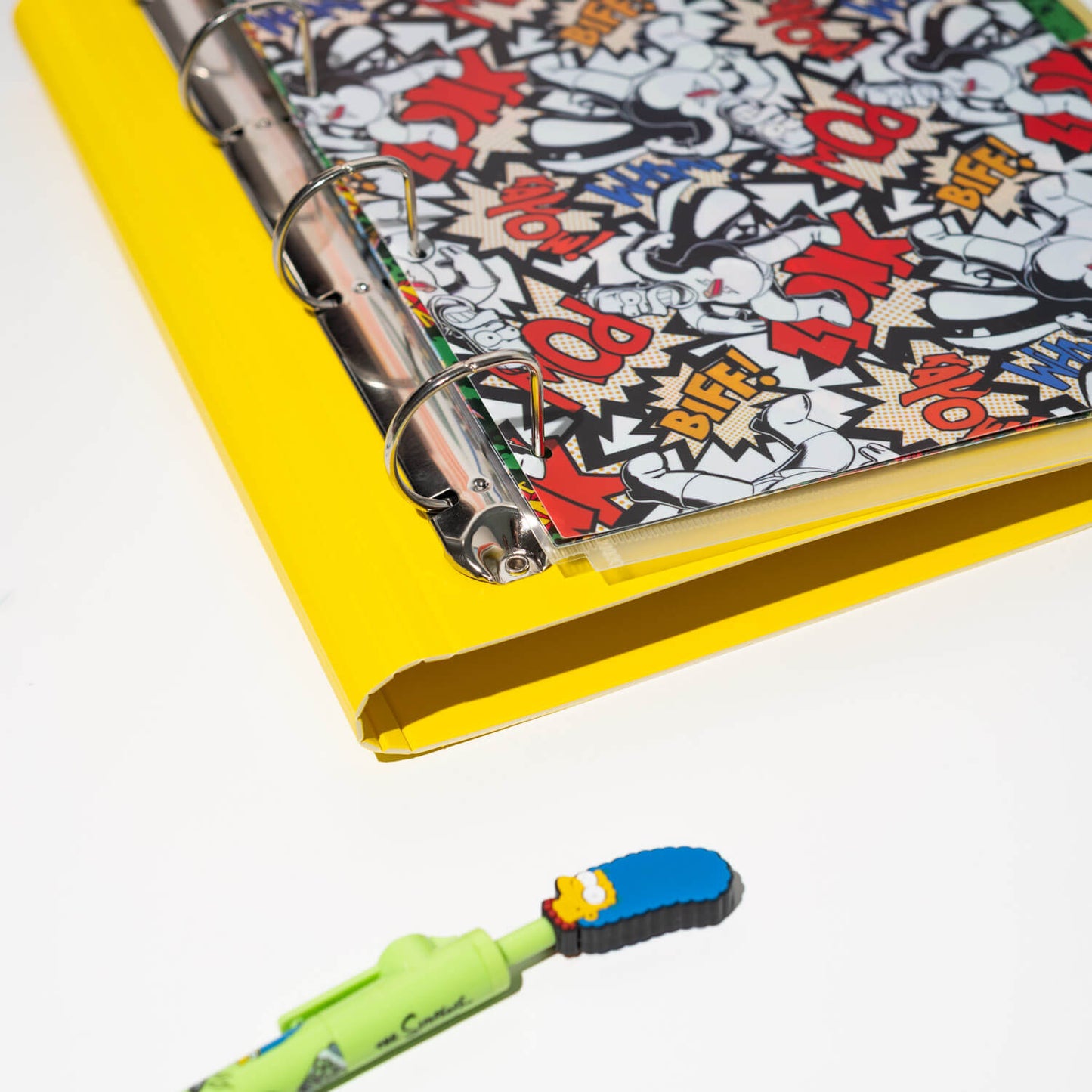 Carpeta De Anillas Los Simpson