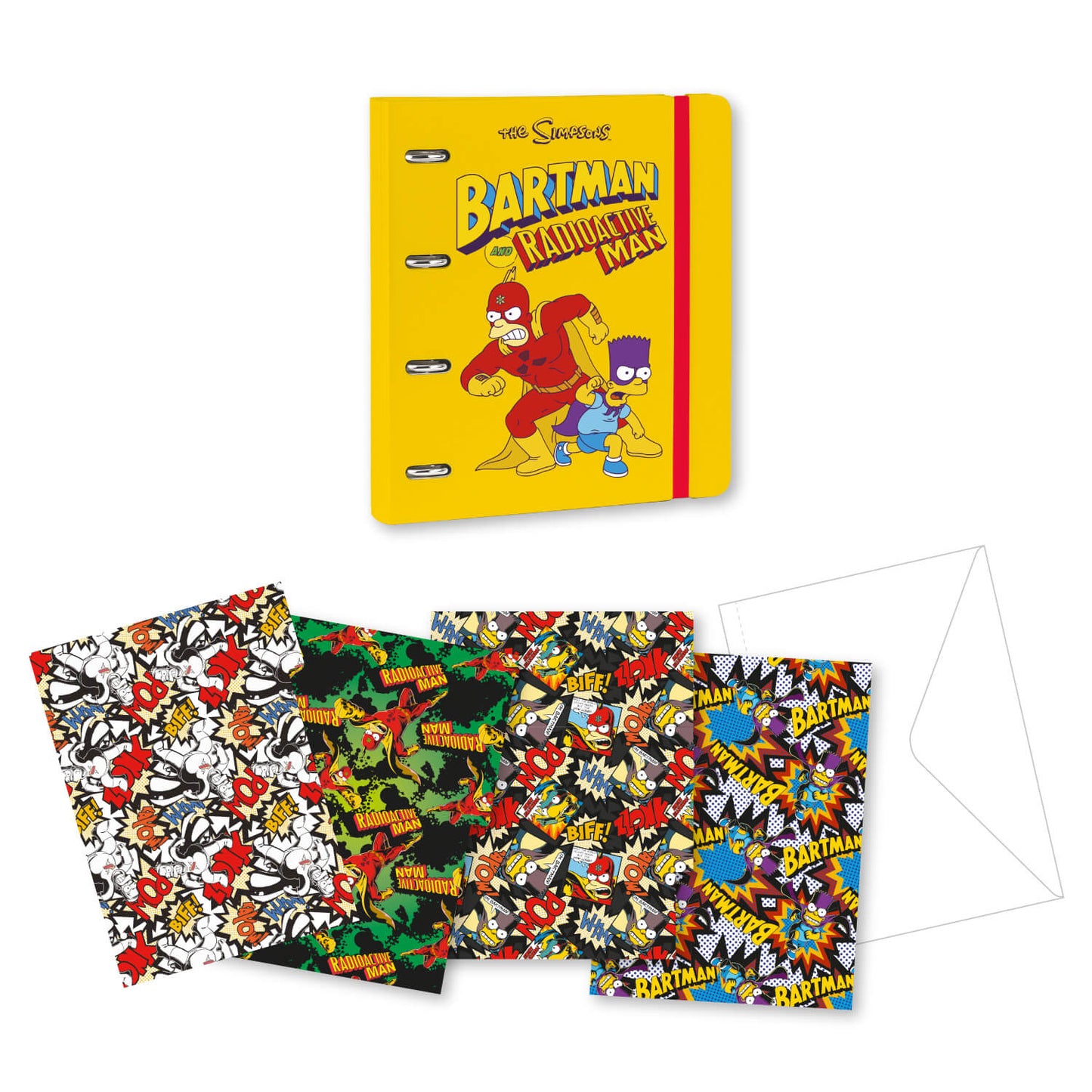 Carpeta De Anillas Los Simpson