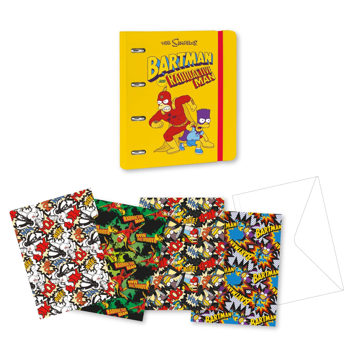 Carpeta De Anillas Los Simpson