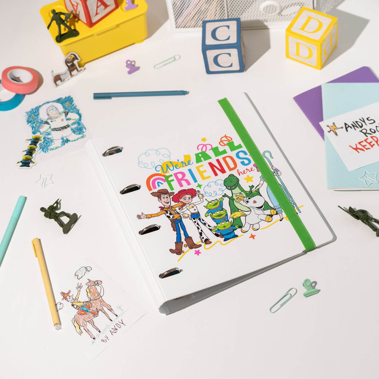 Carpeta De Anillas Toy Story Disney Pixar