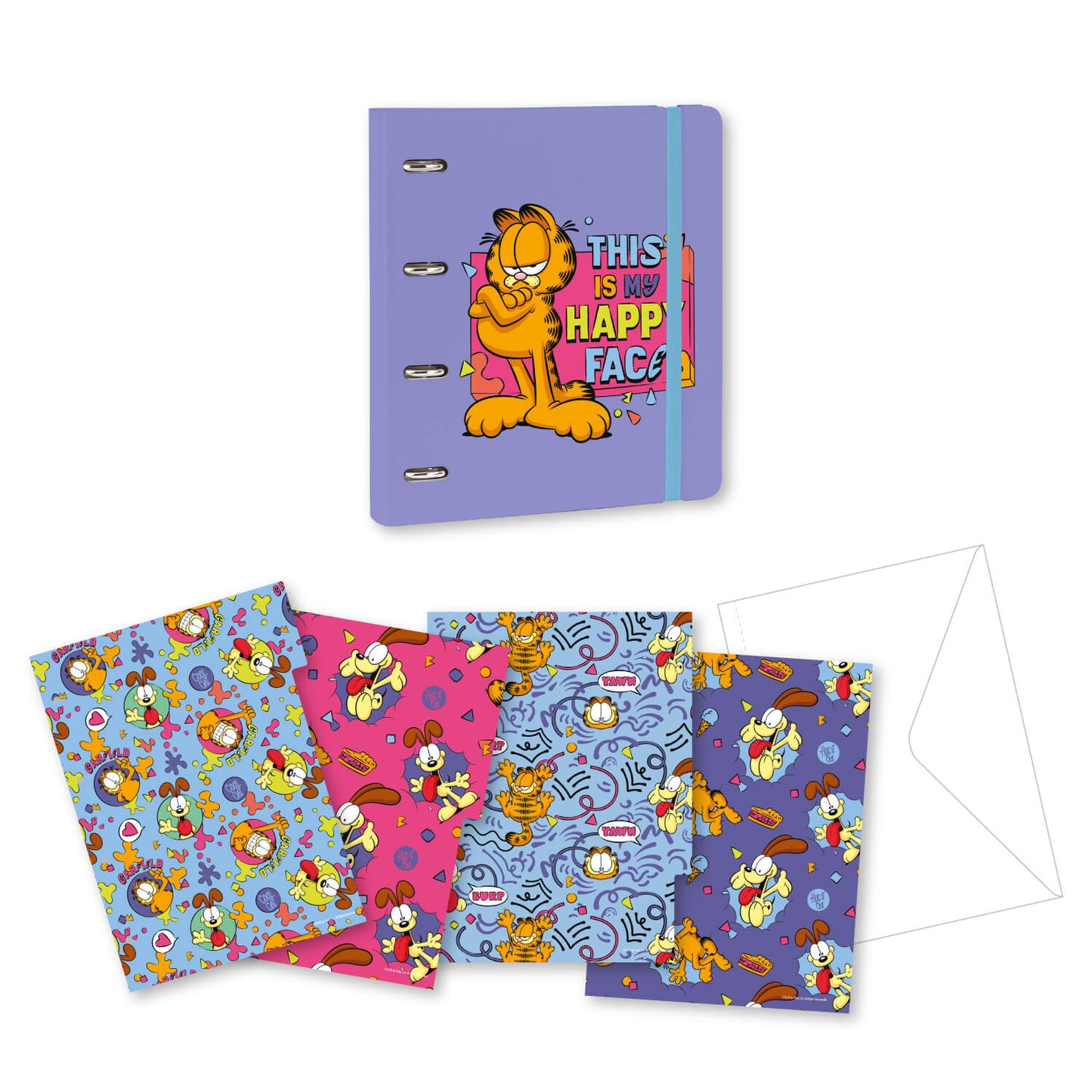 Carpeta De Anillas Garfield