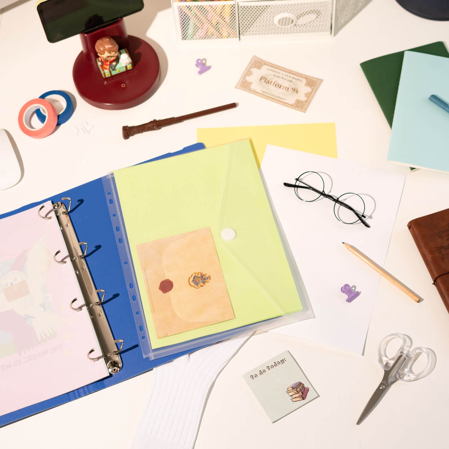 Carpeta De Anillas Harry Potter