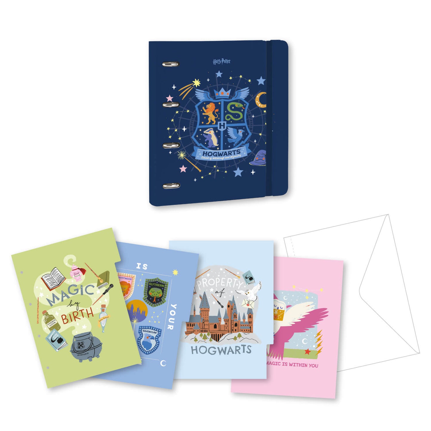 Carpeta De Anillas Harry Potter