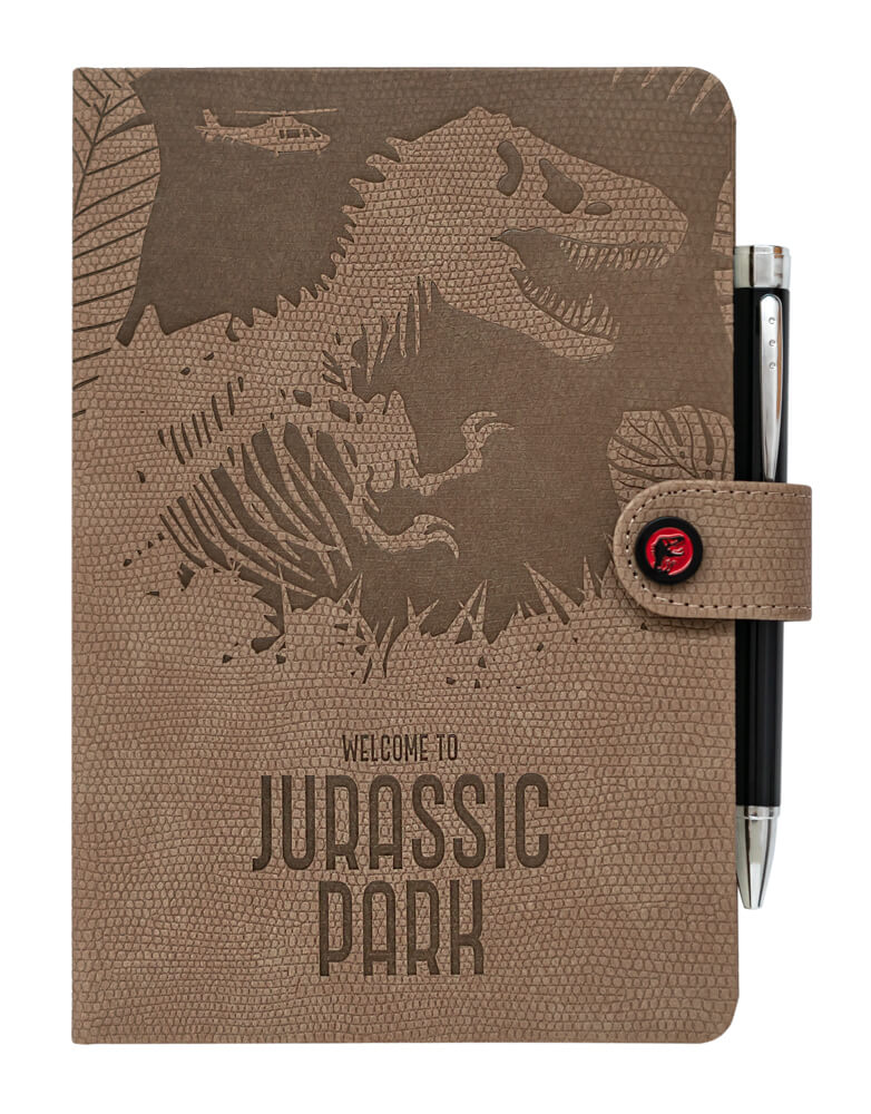 Cuaderno Jurassic Park Con Boligrafo Proyector