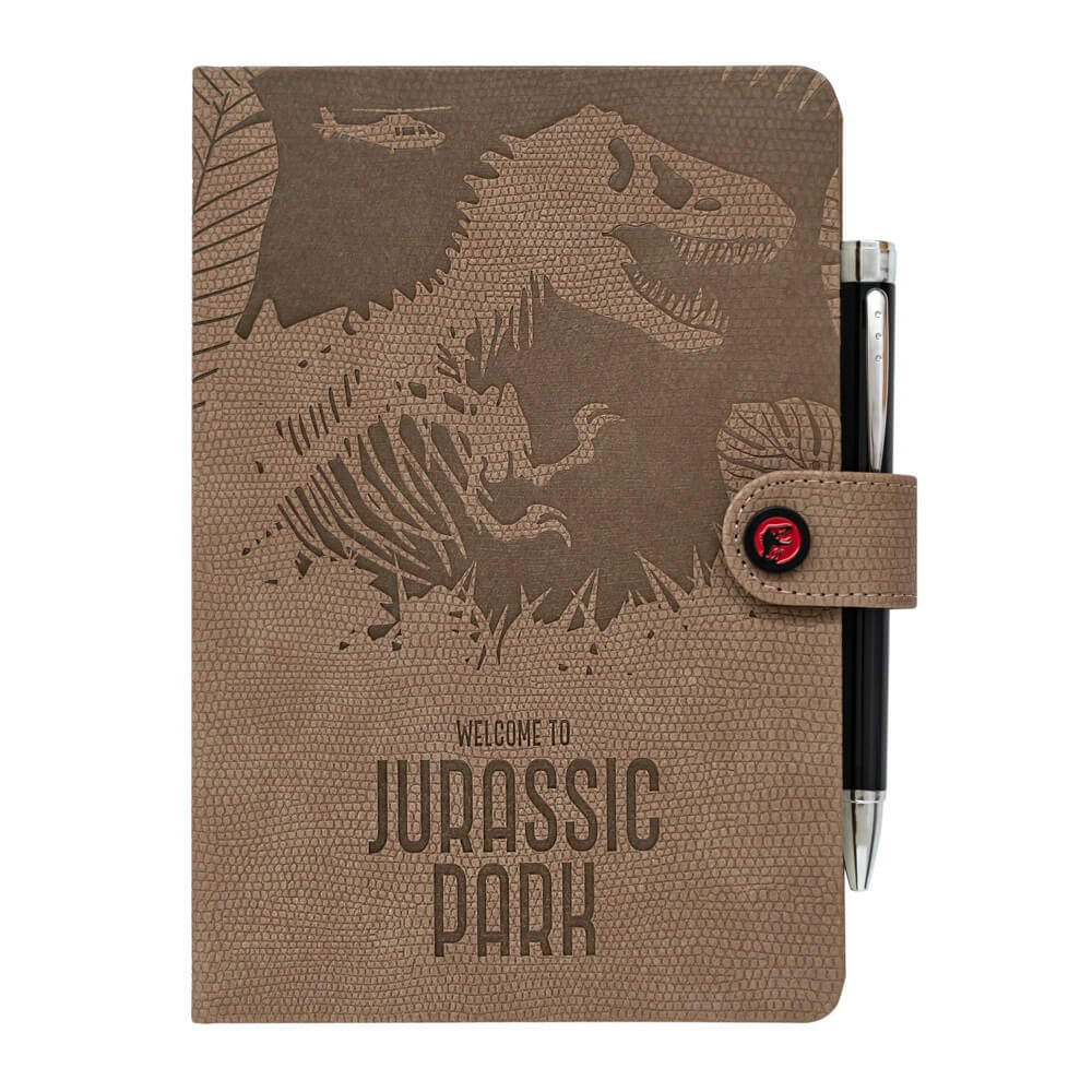 Cuaderno Jurassic Park Con Bolígrafo Proyector