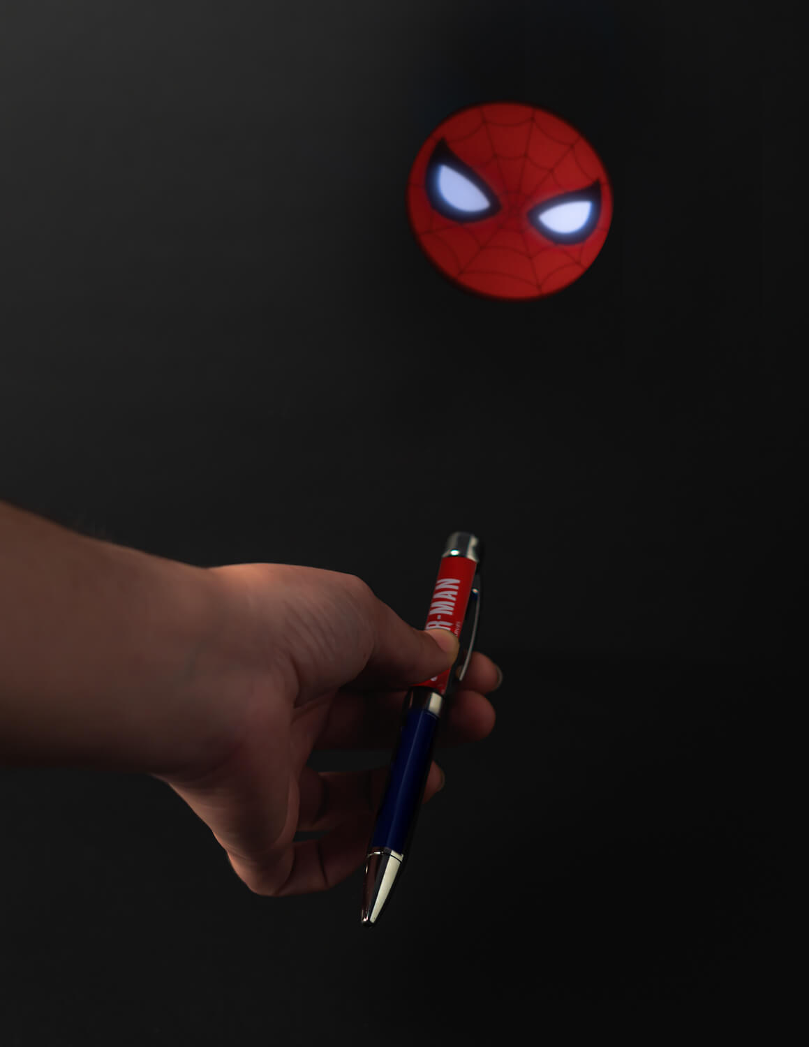 Cuaderno Spider-Man Marvel Con Boligrafo Proyector