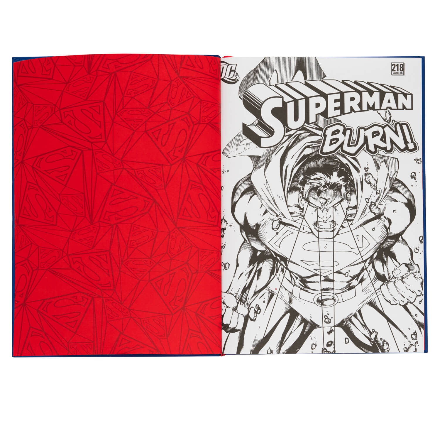 Cuaderno Lenticular Superman Dc Comics