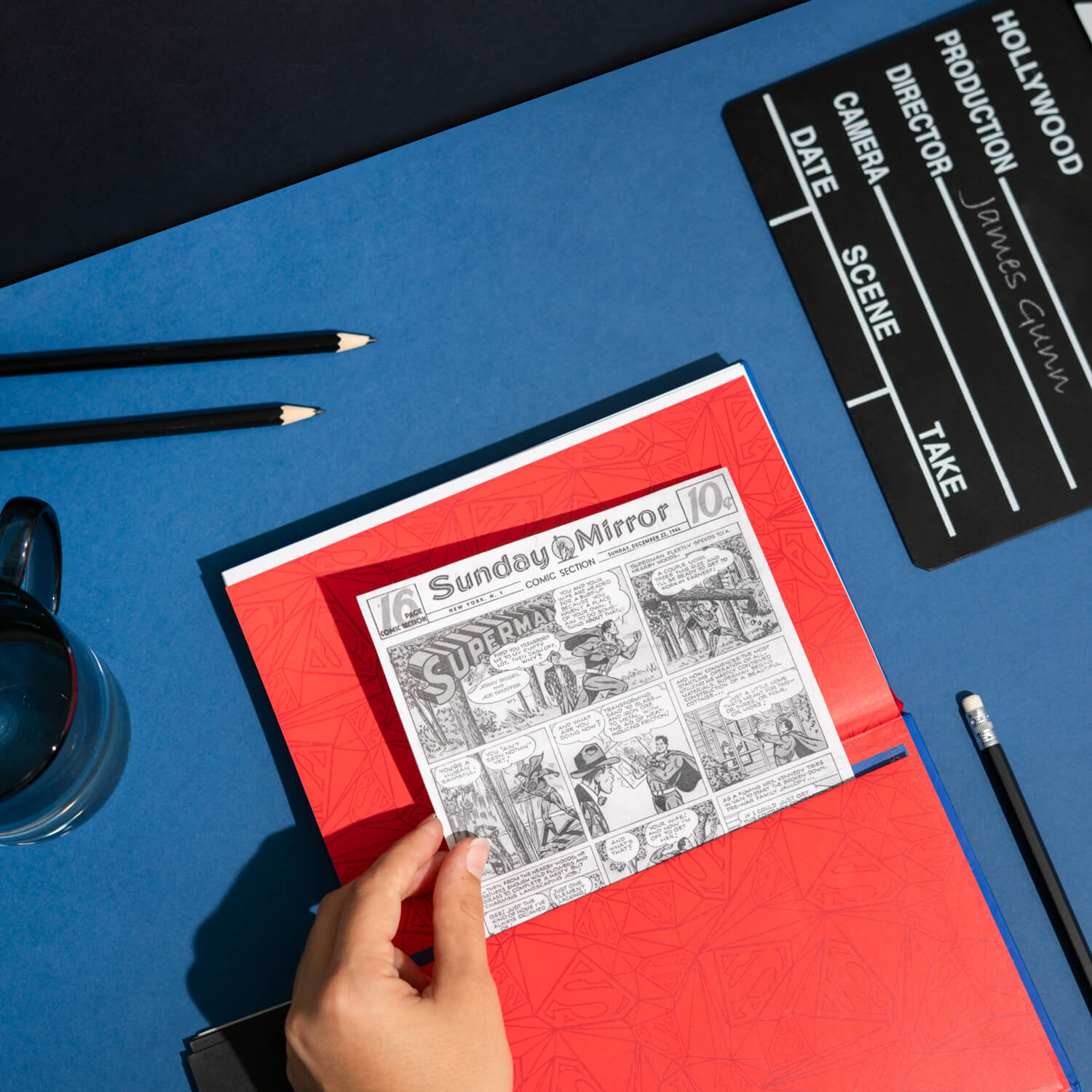 Cuaderno Lenticular Superman Dc Comics