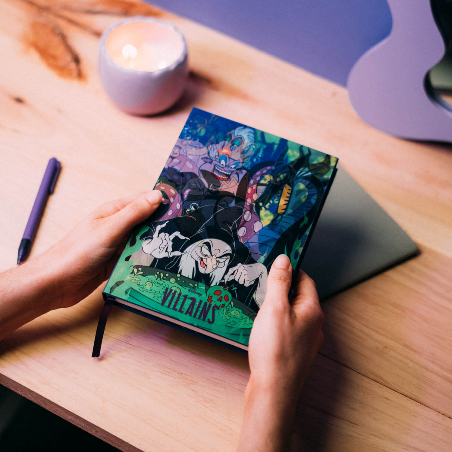 Cuaderno Lenticular Villanos Disney