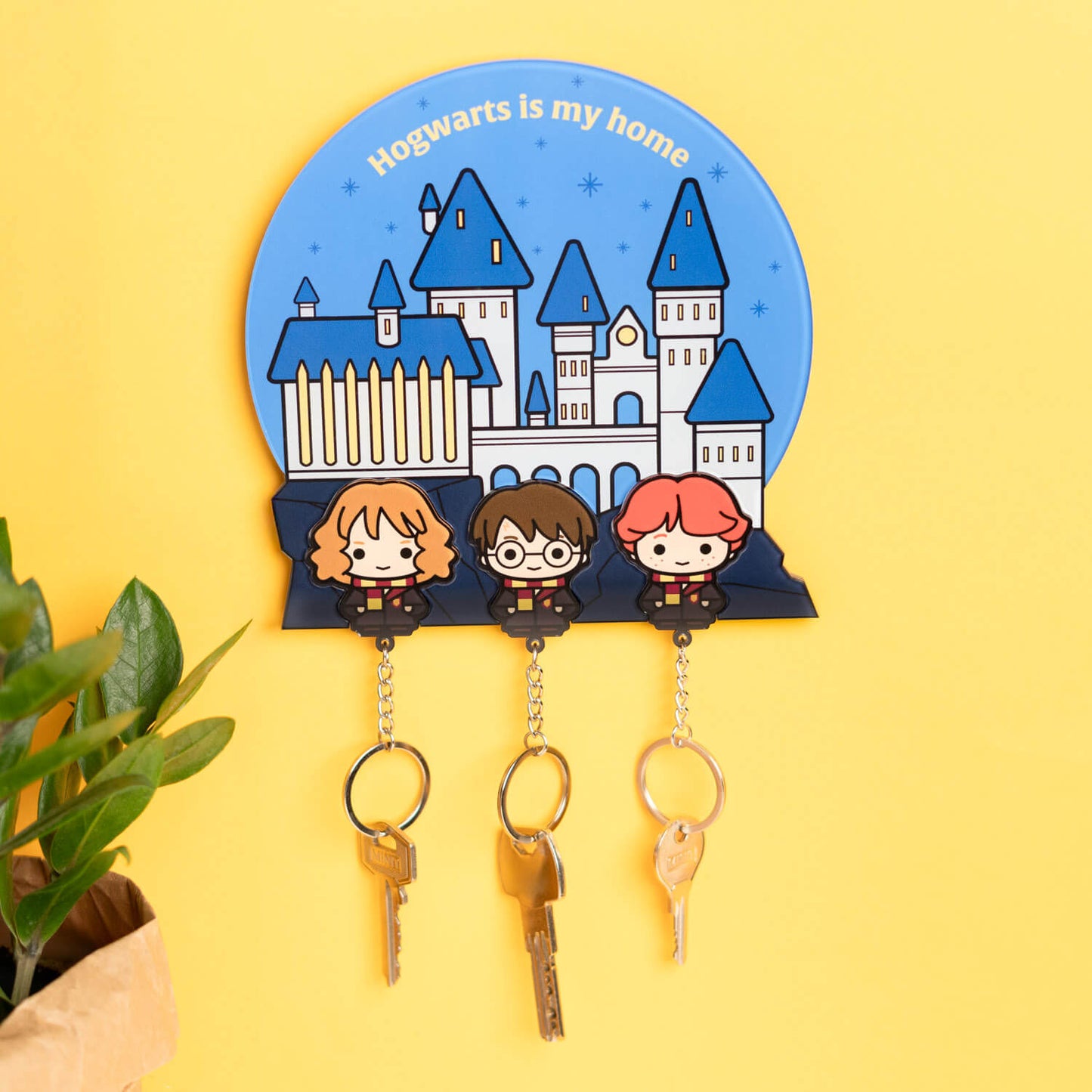 Colgador De Llaves Con Llavero Harry Potter