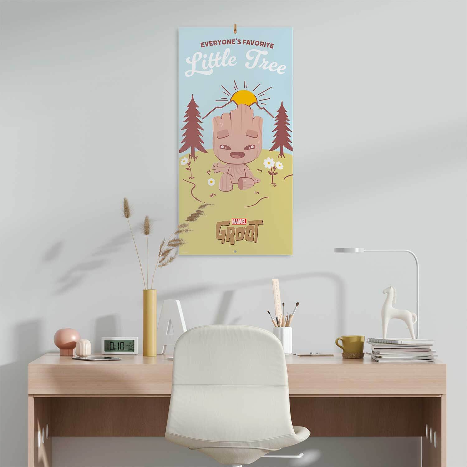 Calendario De Pared 2026 Groot Marvel