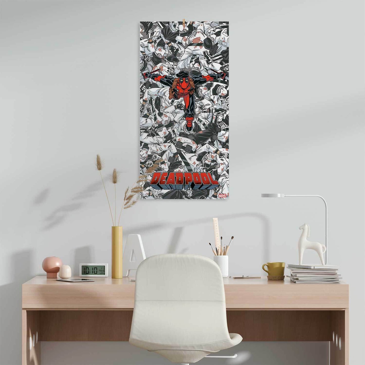 Calendario De Pared 2026 Deadpool Marvel