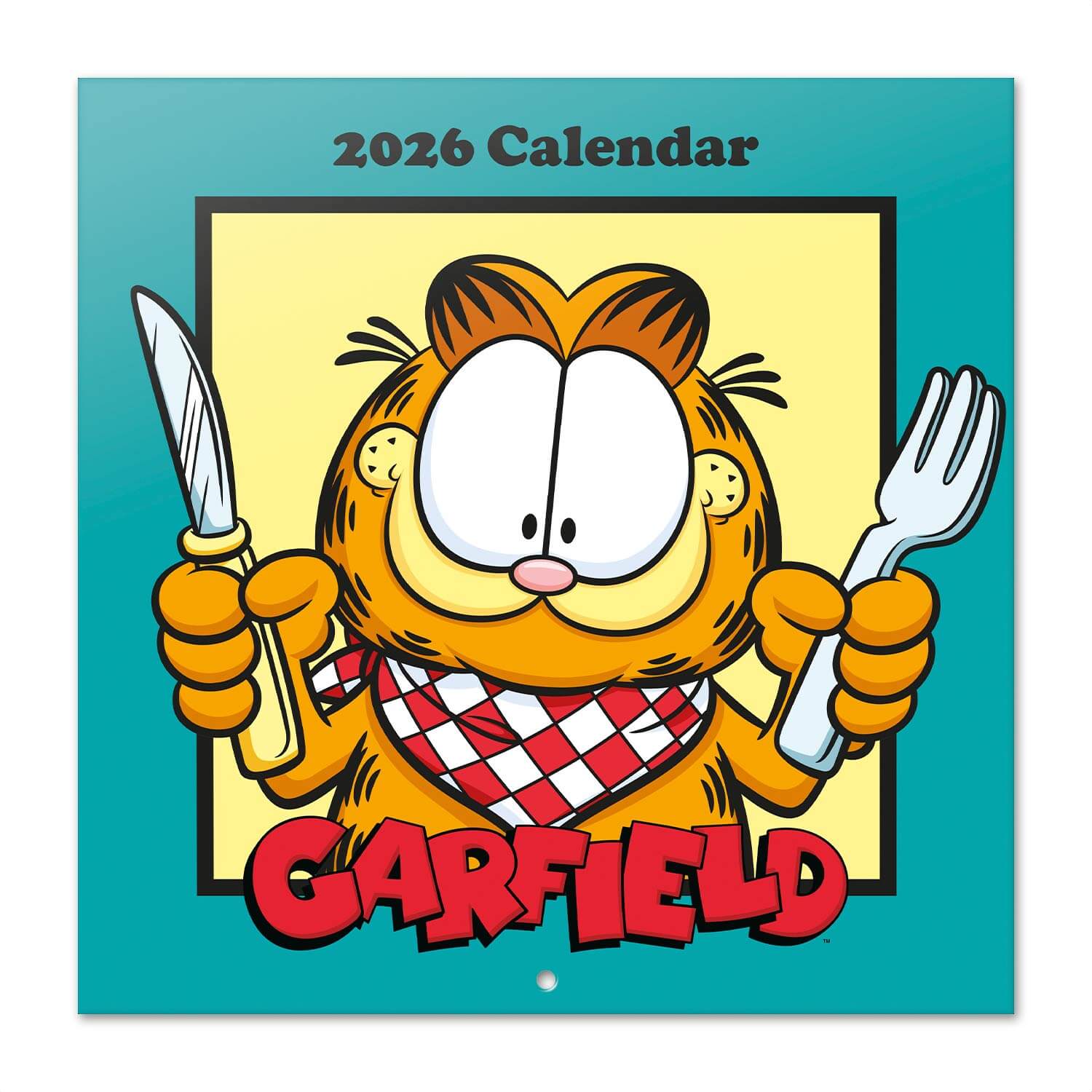 Calendario De Pared 2026 Garfield