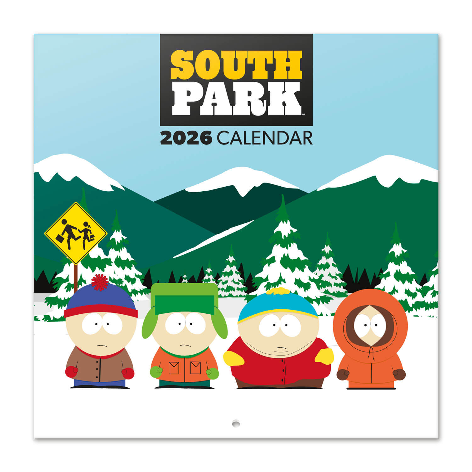 Calendario De Pared 2026 South Park