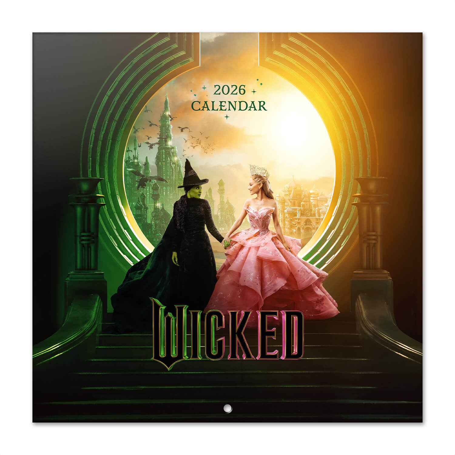 Calendario De Pared 2026 Wicked