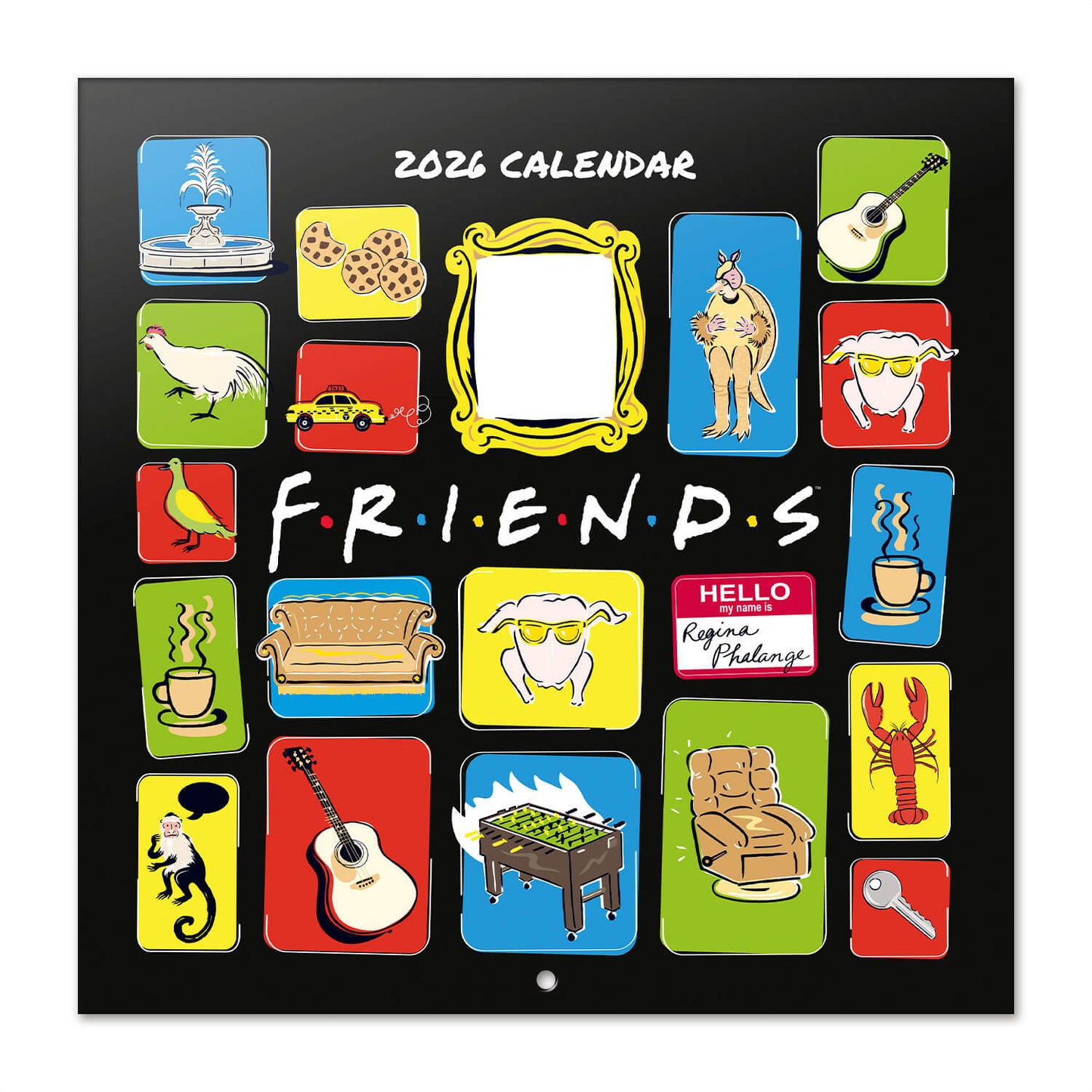 Calendario De Pared 2026 Friends