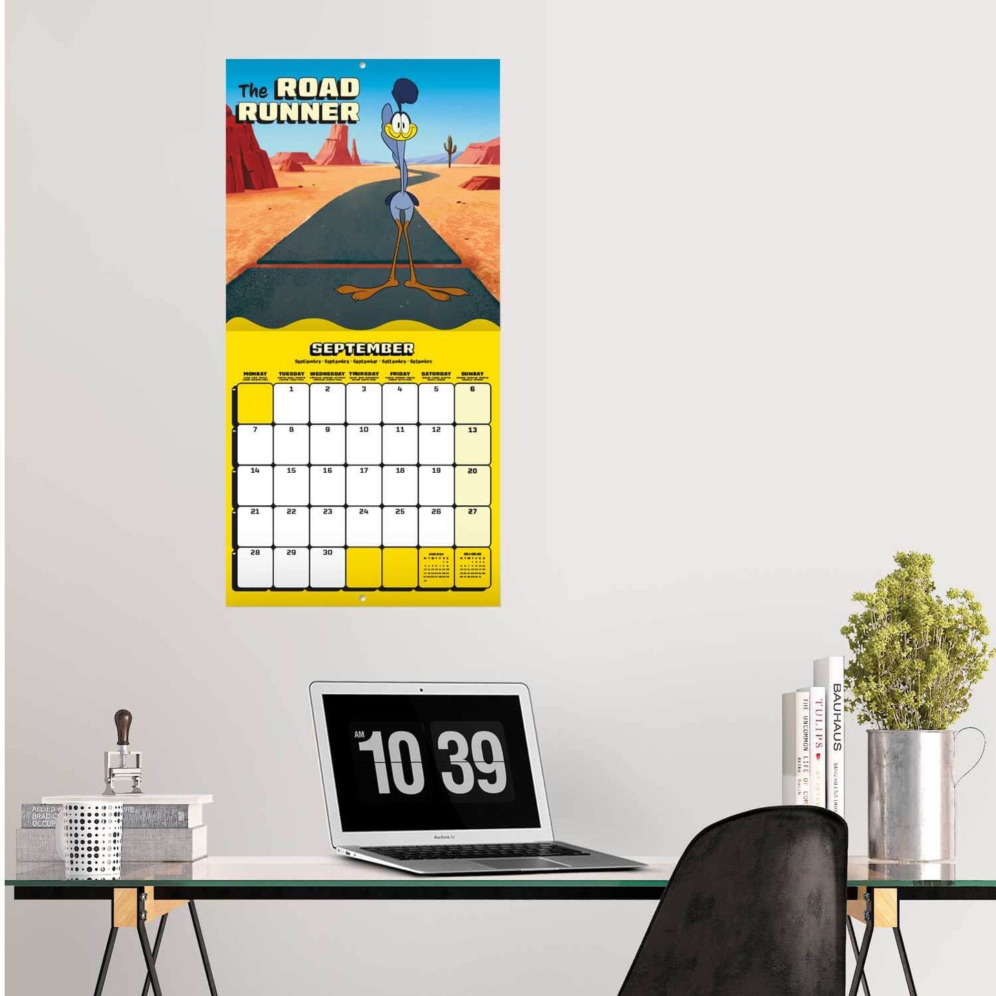 Calendario De Pared 2026 Looney Tunes