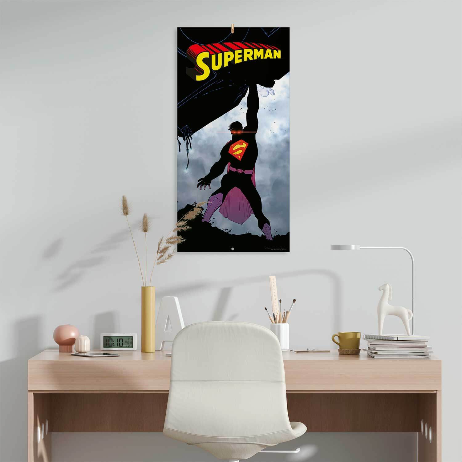 Calendario De Pared 2026 Superman Dc Comics
