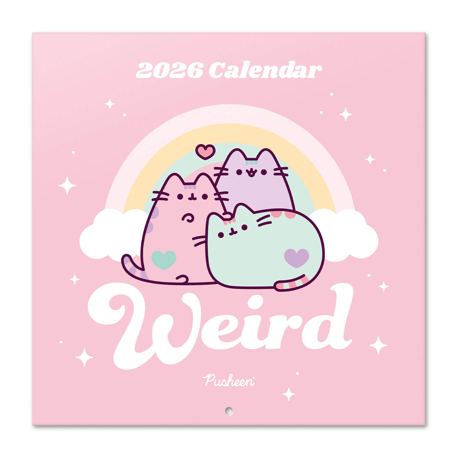 Calendario De Pared 2026 Pusheen