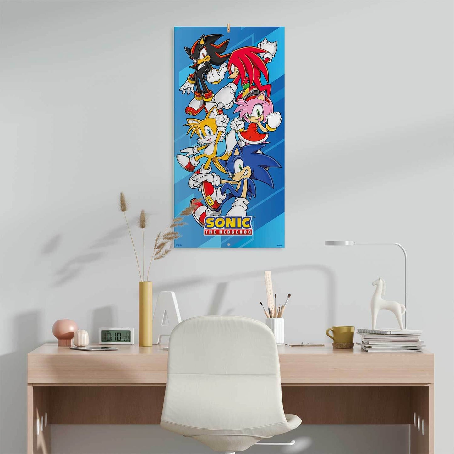 Calendario De Pared 2026 Sonic