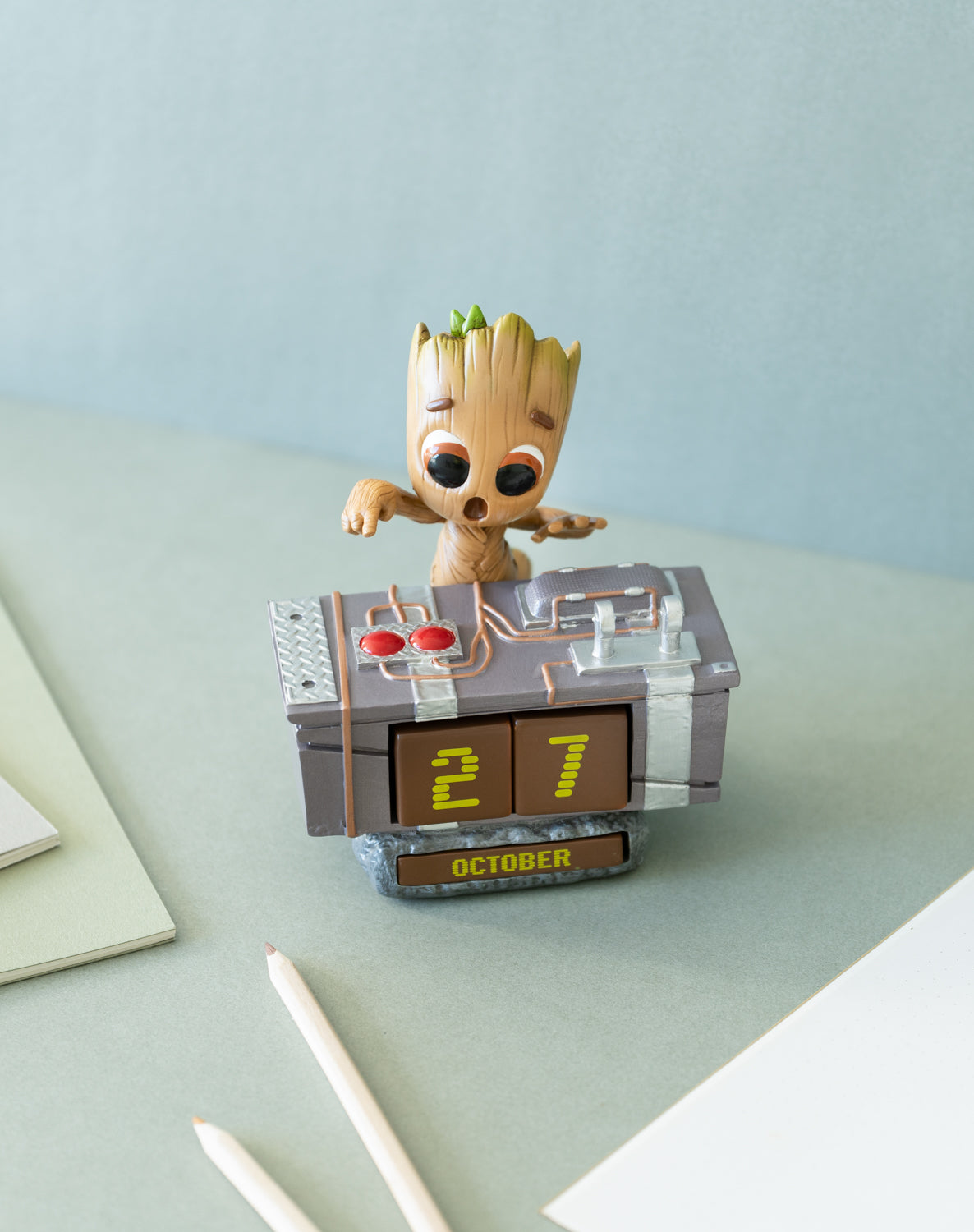 Calendario Perpetuo 3D Groot Marvel