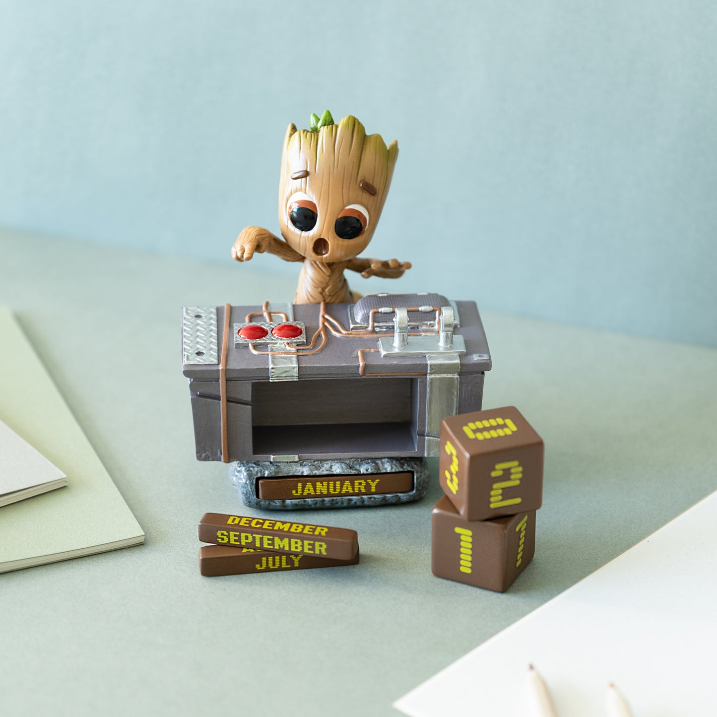 Calendario Perpetuo 3D Groot Marvel