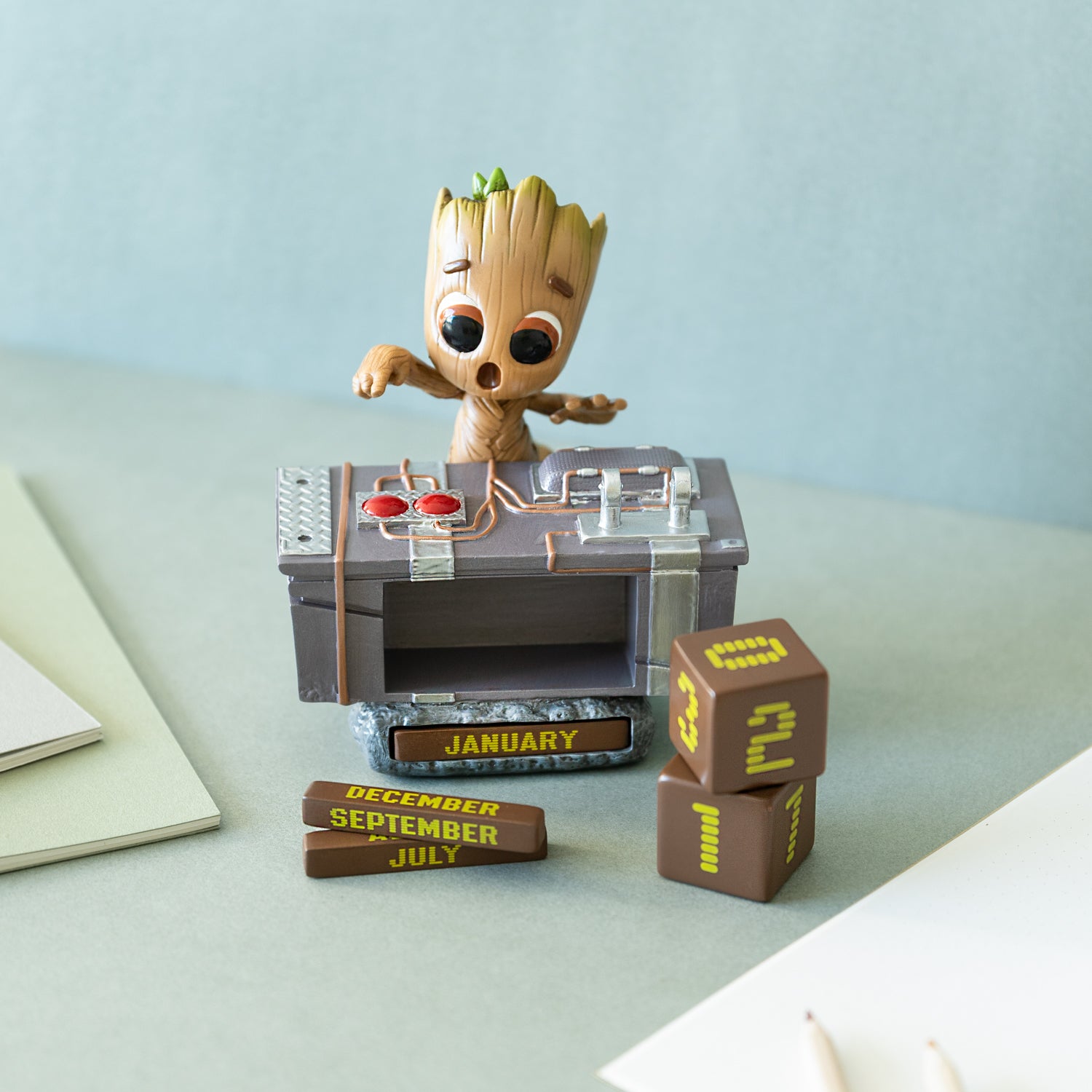 Calendario Perpetuo 3D Groot Marvel