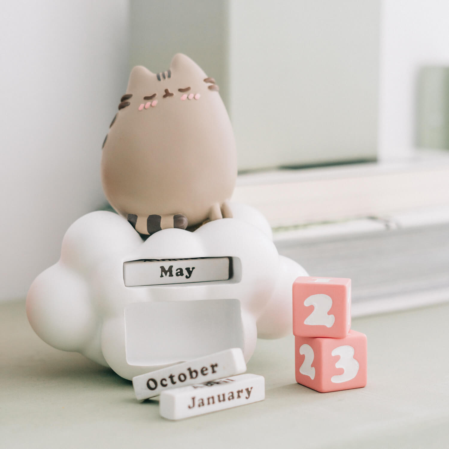 Calendario Perpetuo 3D Pusheen Purrfect Love