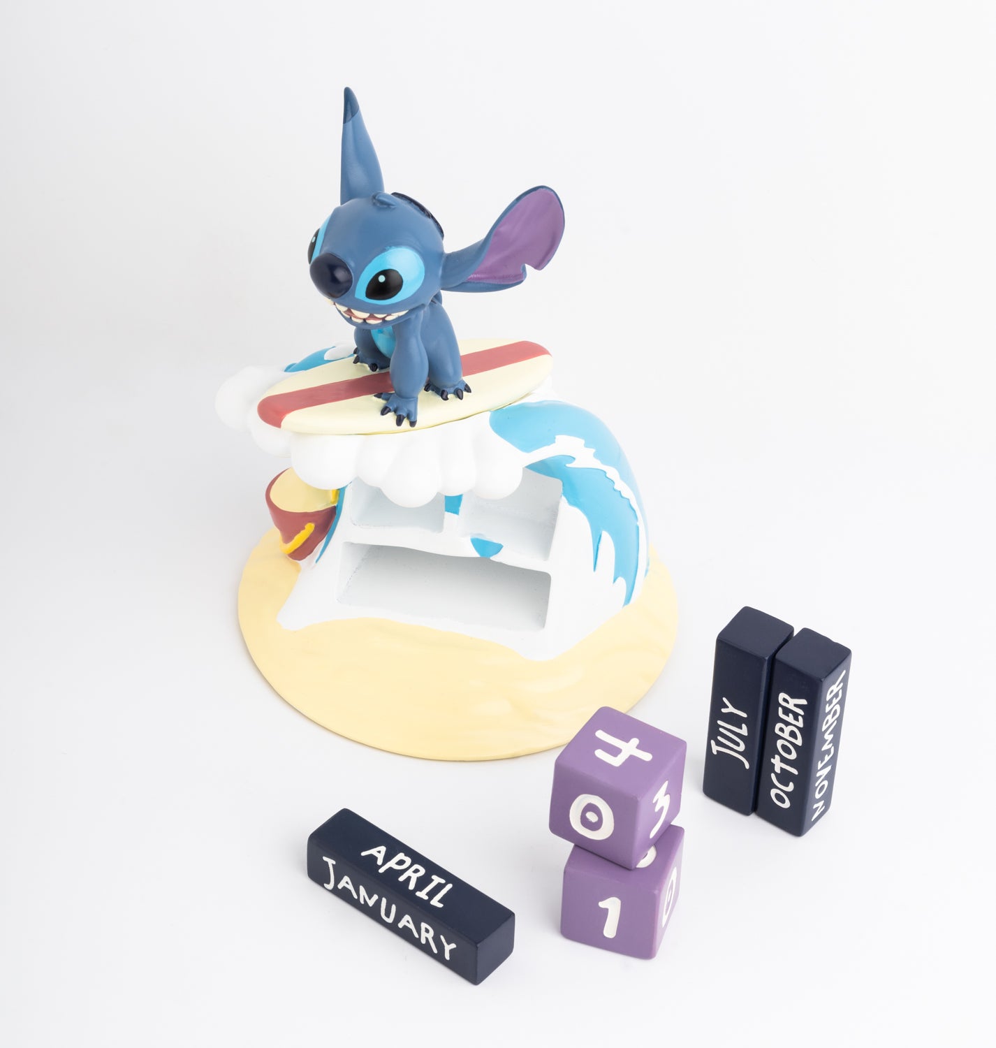 Calendario Perpetuo 3D Stitch Surfer