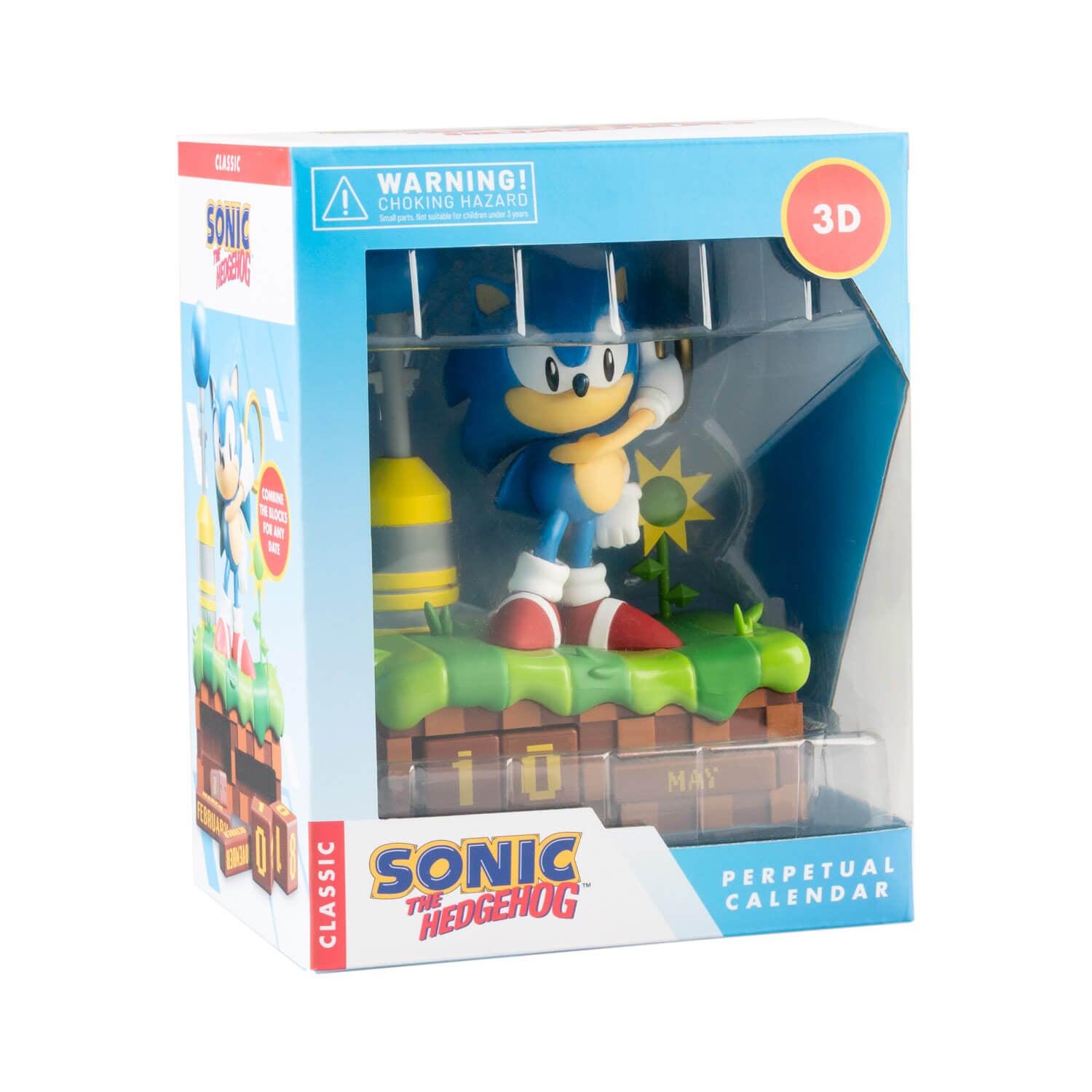 Calendario Perpetuo 3D Sonic The Hedgehog