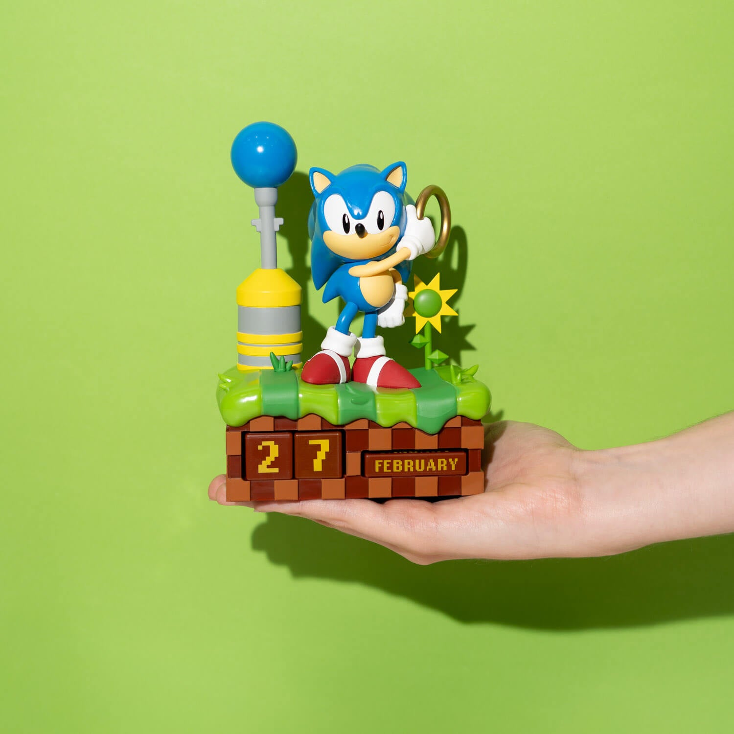 Calendario Perpetuo 3D Sonic The Hedgehog