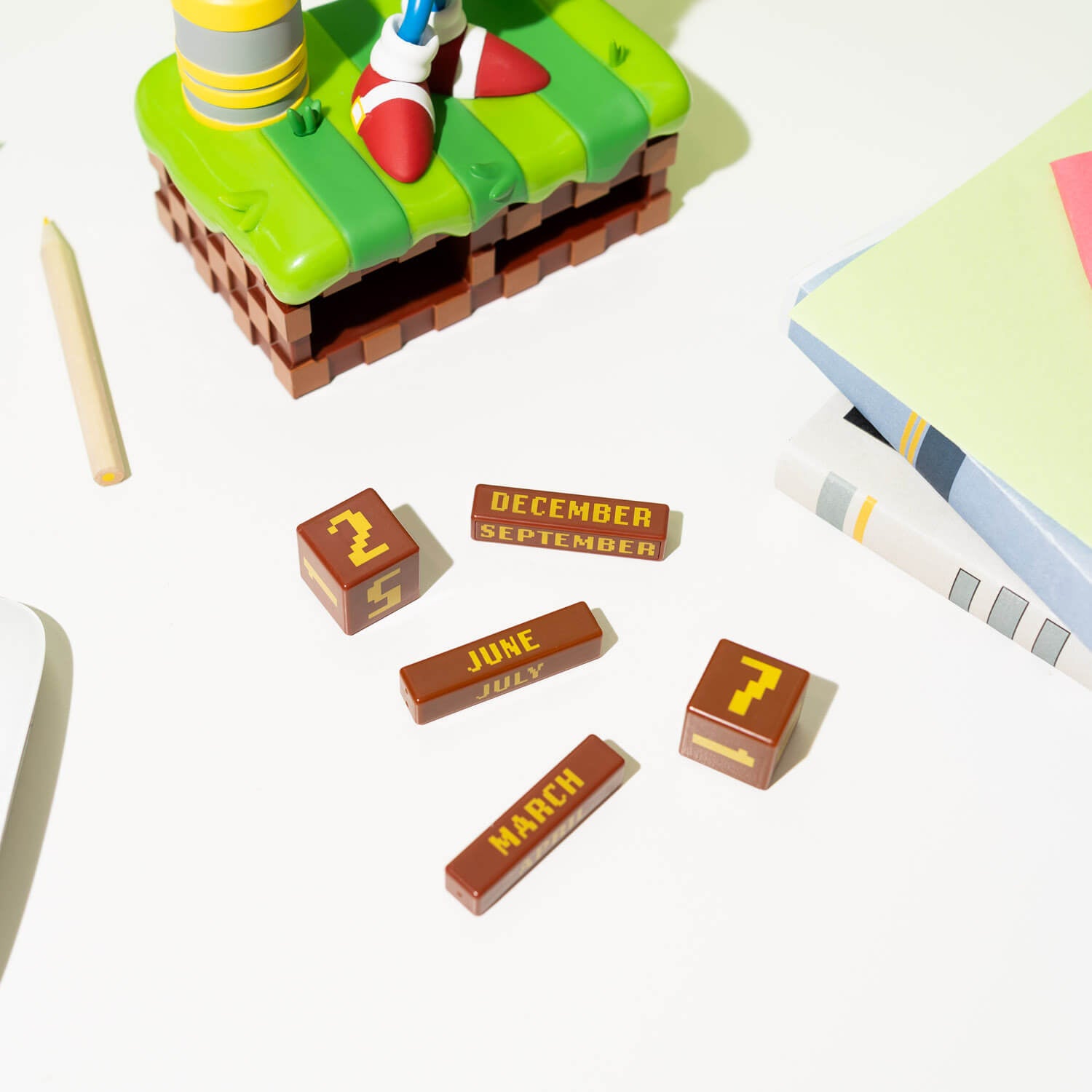 Calendario Perpetuo 3D Sonic The Hedgehog