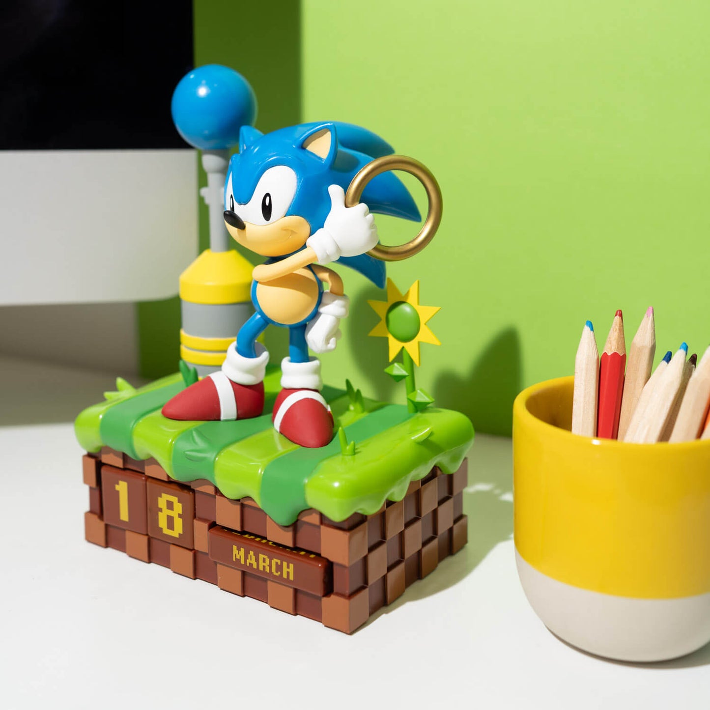Calendario Perpetuo 3D Sonic The Hedgehog