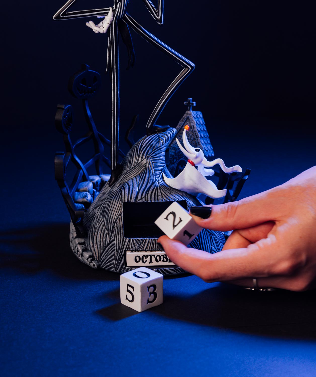 Calendario Perpetuo 3D Disney Pesadilla Antes De Navidad