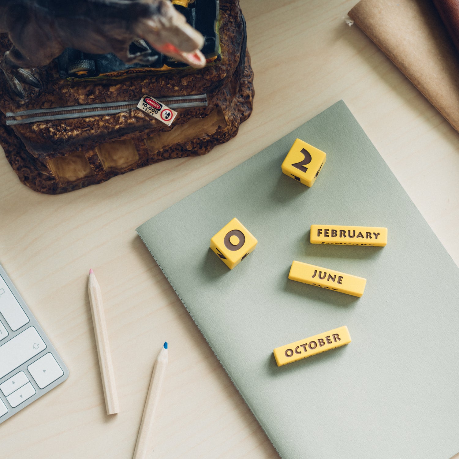 Calendario Perpetuo 3D Jurassic Park T-Rex