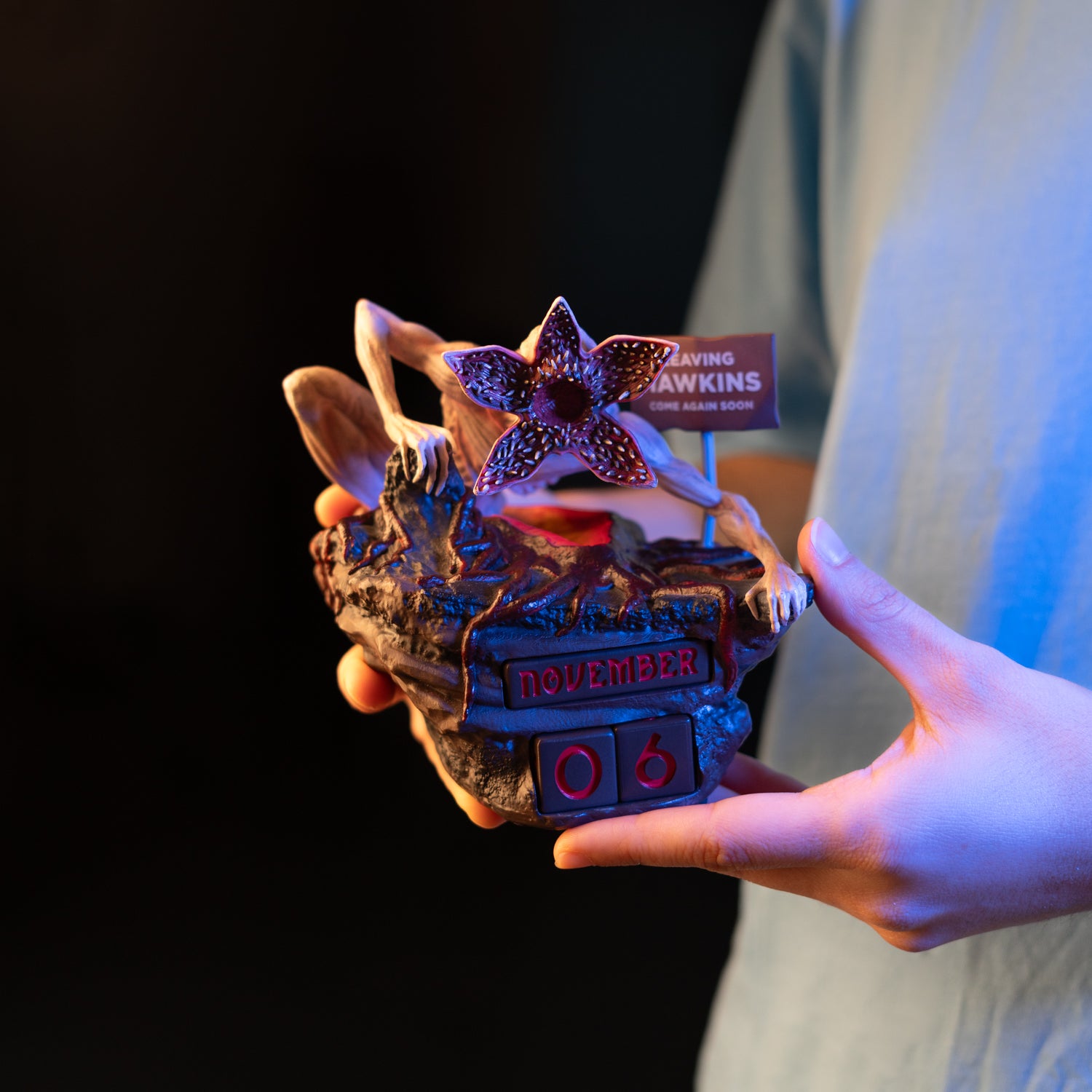 Calendario Perpetuo 3D Stranger Things Demogorgon