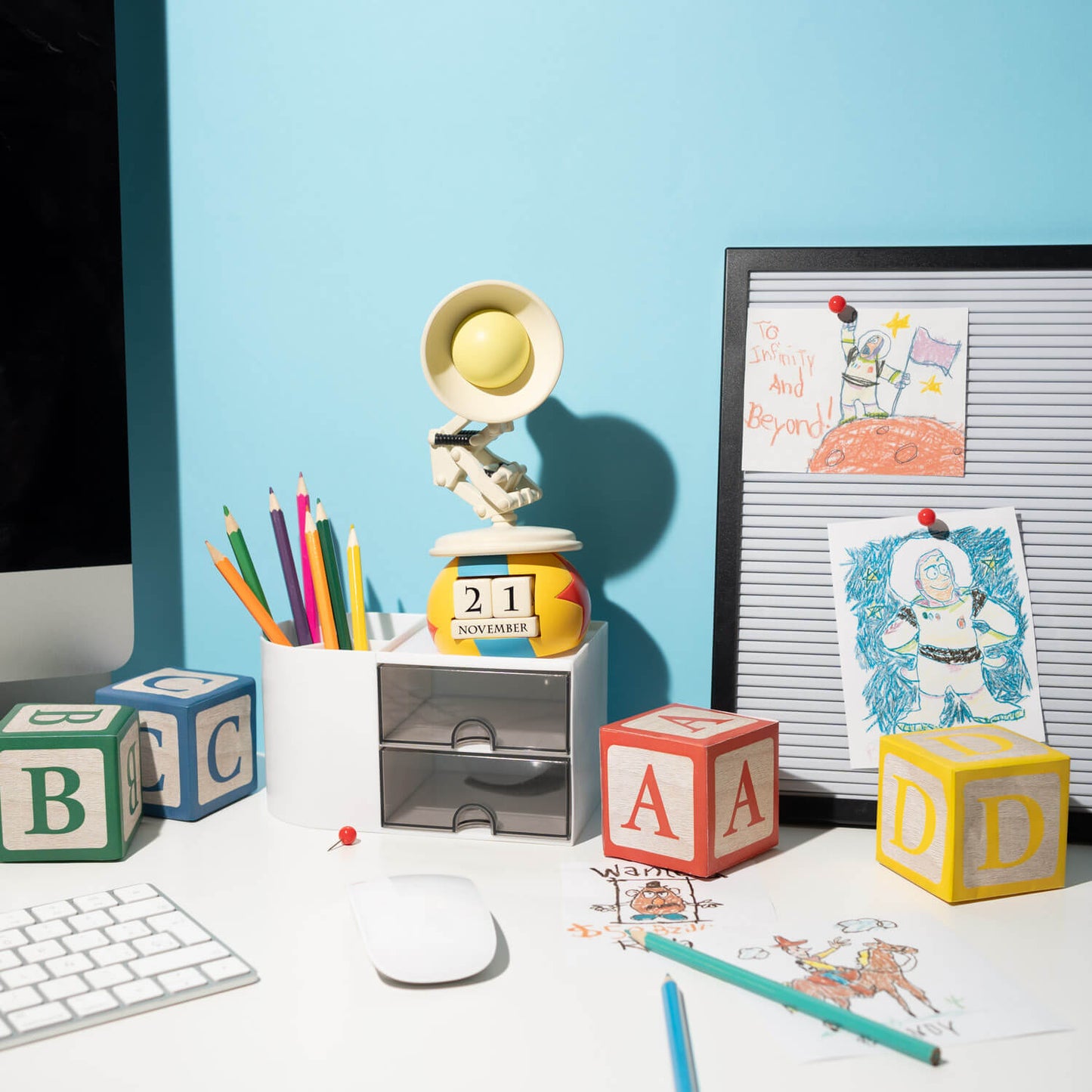 Calendario Perpetuo 3D Disney Pixar Luxo