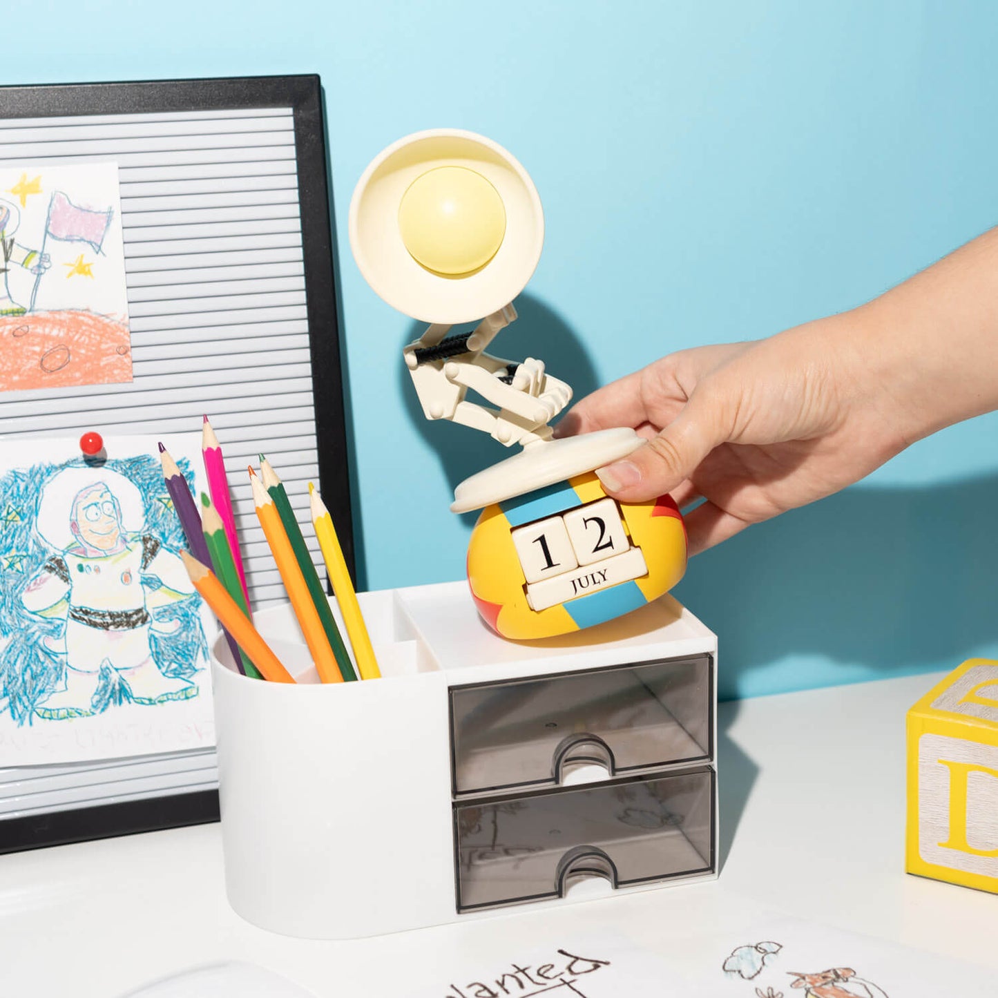 Calendario Perpetuo 3D Disney Pixar Luxo