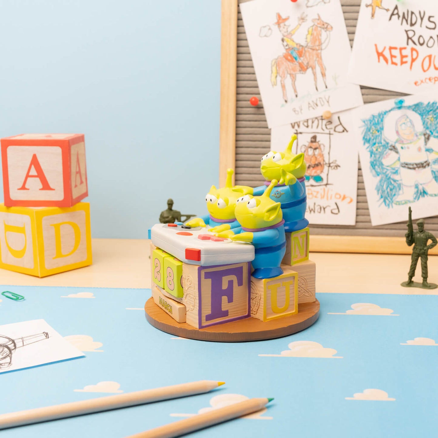 Calendario Perpetuo 3D Toy Story Aliens Disney Pixar