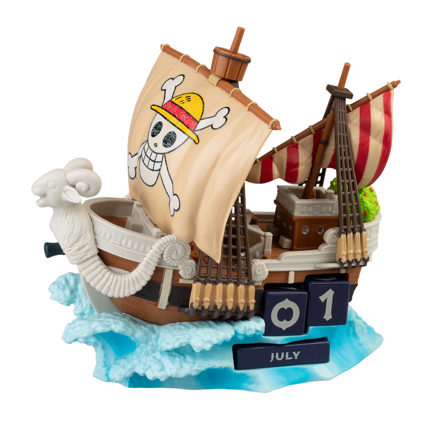 Calendario Perpetuo 3D One Piece Going Merry
