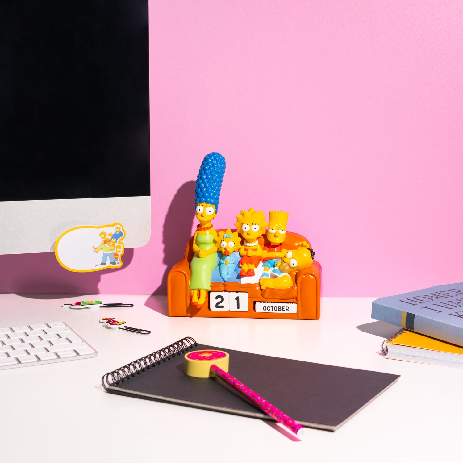 Calendario Perpetuo 3D Los Simpson
