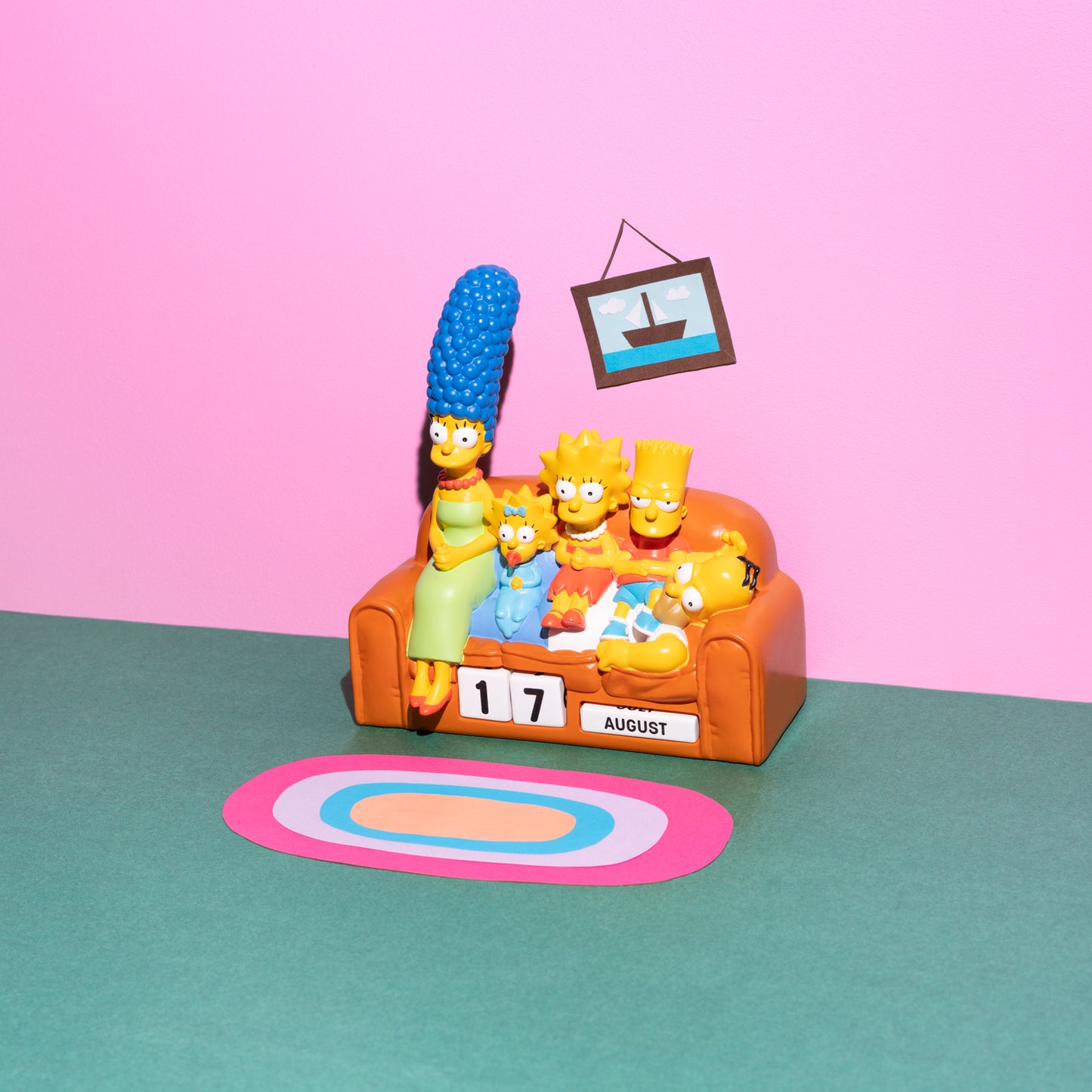 Calendario Perpetuo 3D Los Simpson