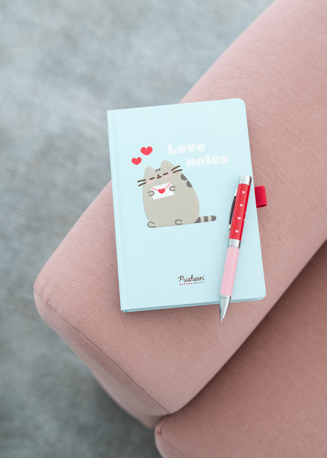 Cuaderno Pusheen Purrfect Love Con Bolígrafo Proyector