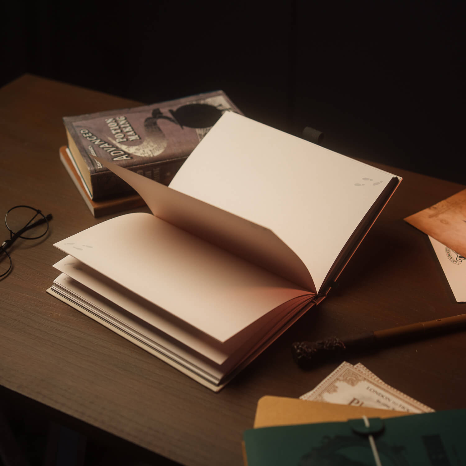 Cuaderno Harry Potter Mapa Del Merodeador Con Bolígrafo