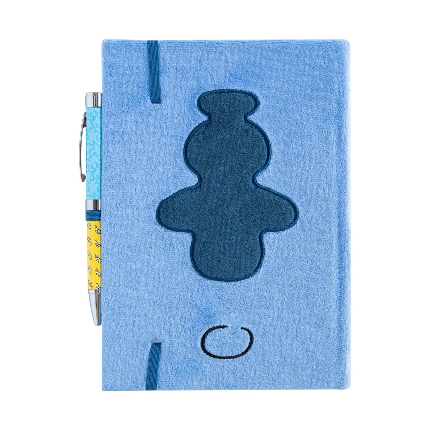 Cuaderno Felpa Stitch Disney Con Boligrafo Proyector