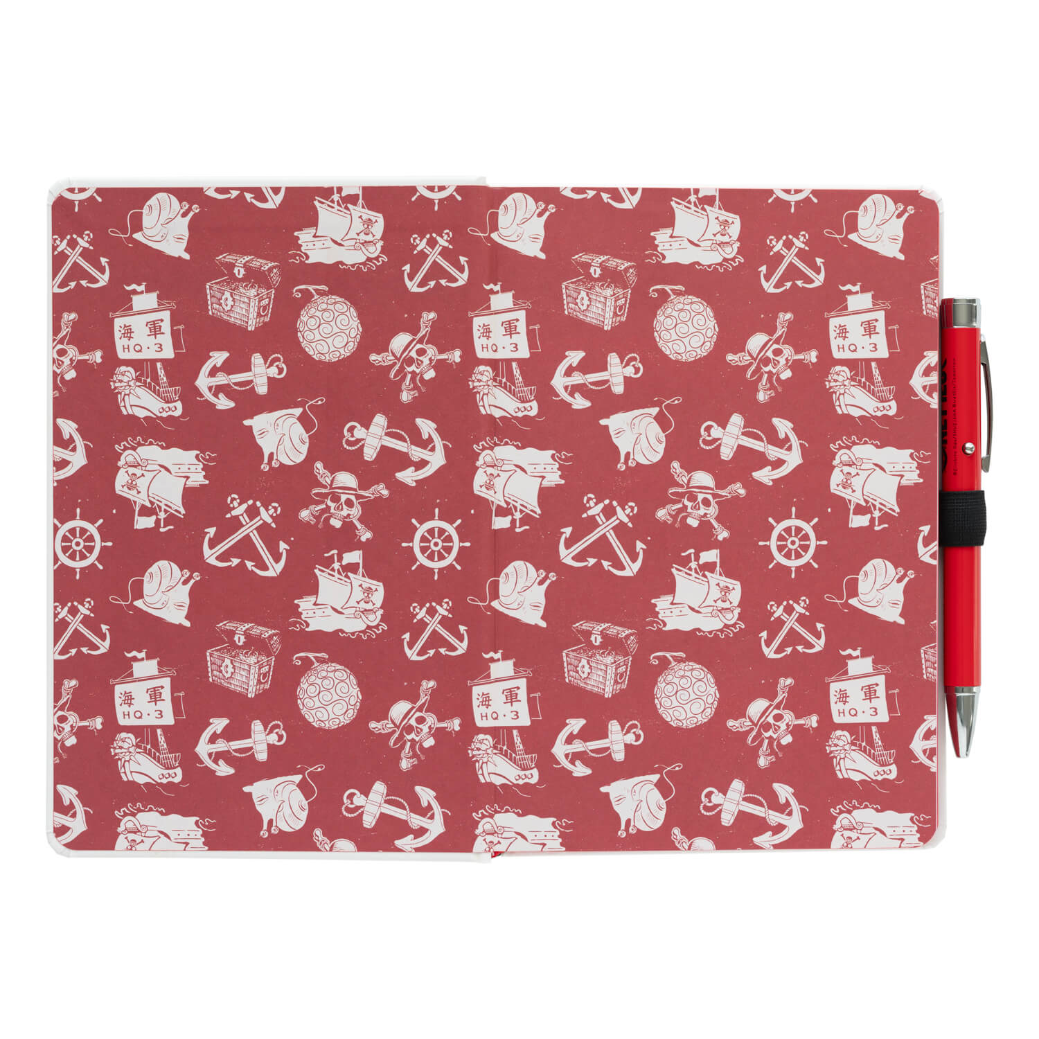 Cuaderno One Piece Con Bolígrafo Proyector