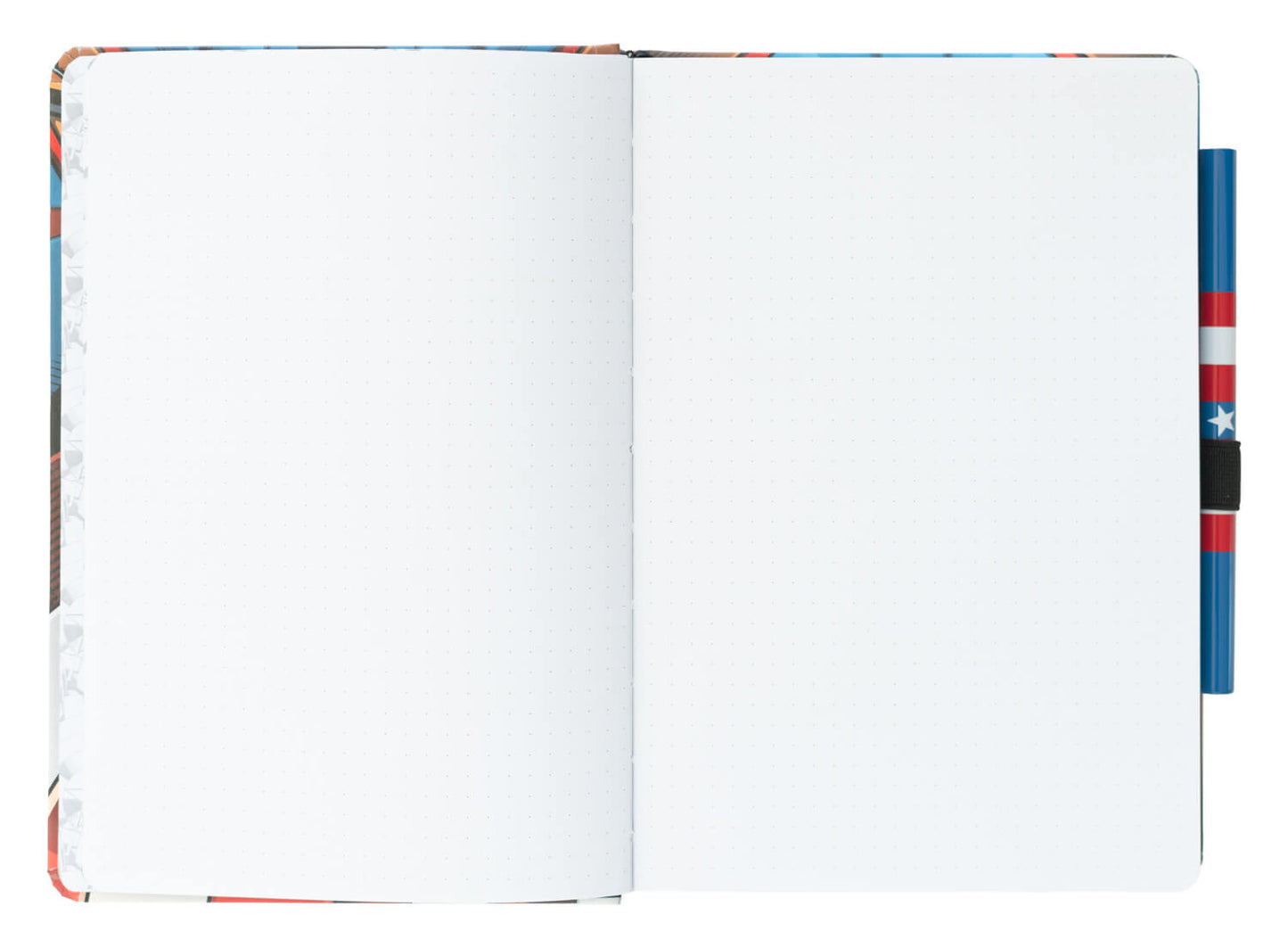 Cuaderno Capitan America Marvel Con Bolígrafo