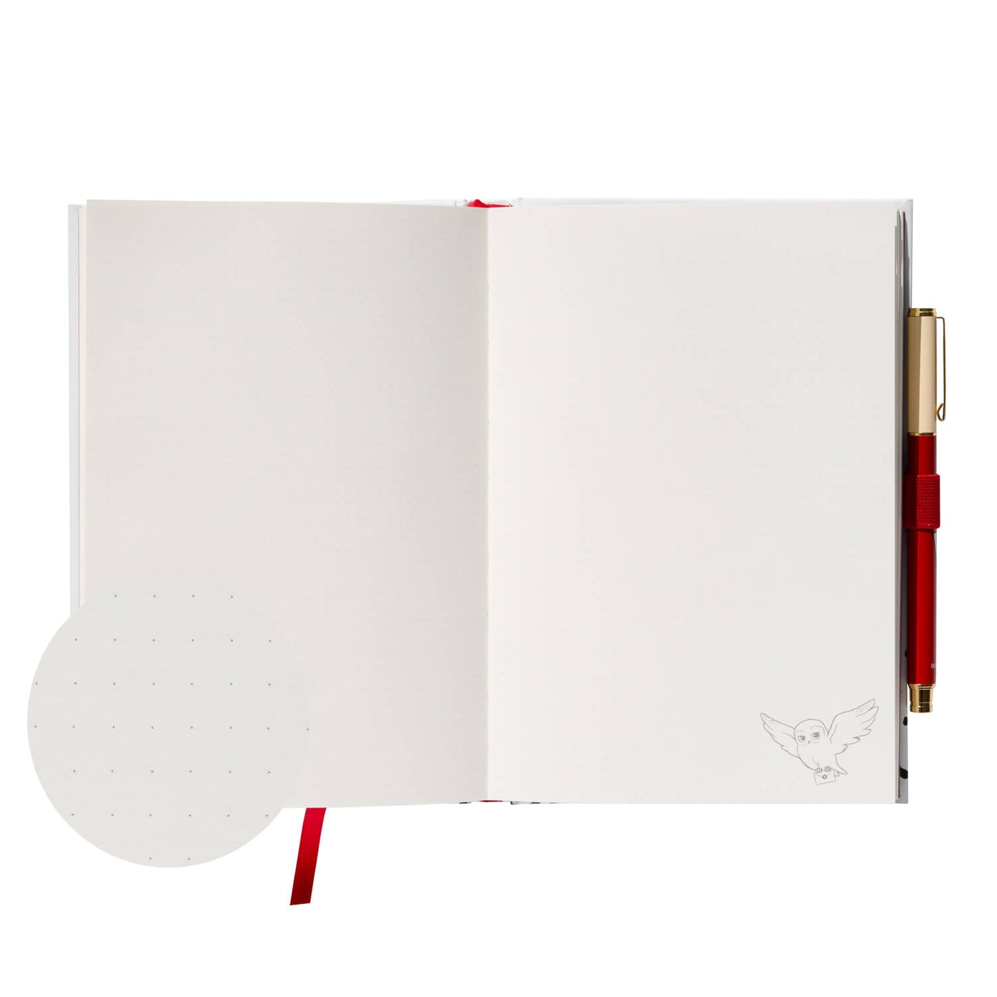 Cuaderno Harry Potter Hedwig Con Bolígrafo